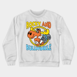 Rocky and Bullwinkle Crewneck Sweatshirt